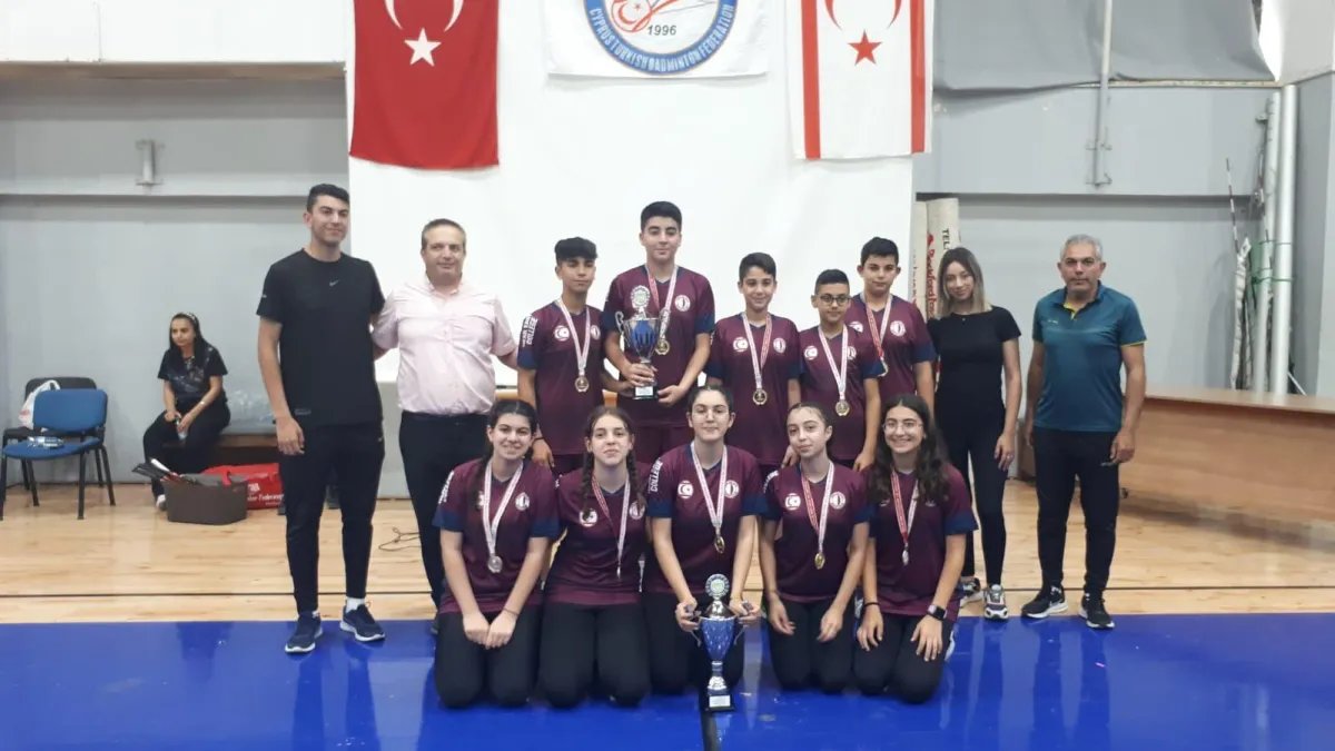 Ortaokullar Arası KKTC Şampiyonasında YDK Şampiyon