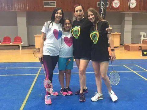 Annemle Bir Takımız Badminton Organizasyonuna Büyük İlgi