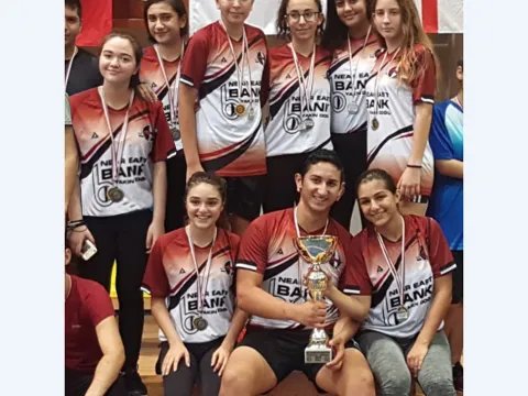 U19 KKTC Badminton Şampiyonasında Seymen-Eren ve YDÜ Damgası