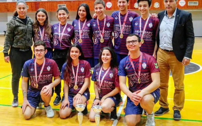 KKTC MEB Okul Sporları tarafından organize edilen Liseler arası Badminton şampiyonası yapıldı