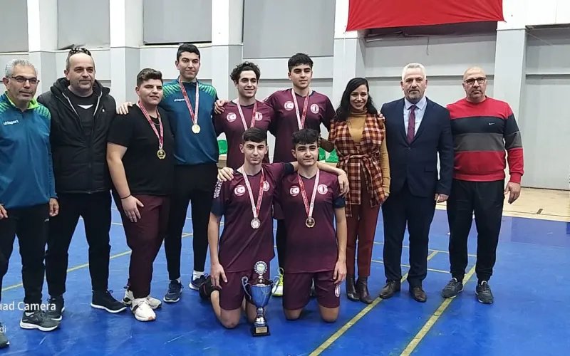 KKTC Liseli Genç Erkekler Badminton Şampiyonası Yapıldı