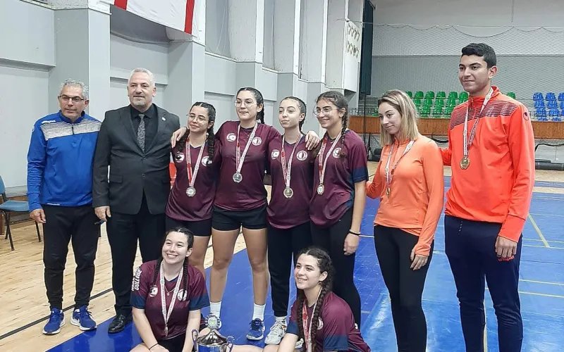 KKTC Liseli Genç Kızlar Badminton Şampiyonası Yapıldı