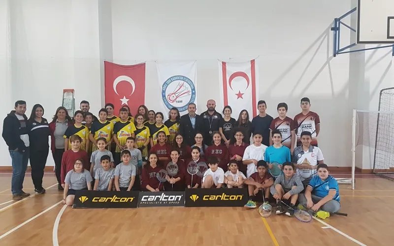 15 Yaş Altı KKTC Badminton Şampiyonası Sona Erdi
